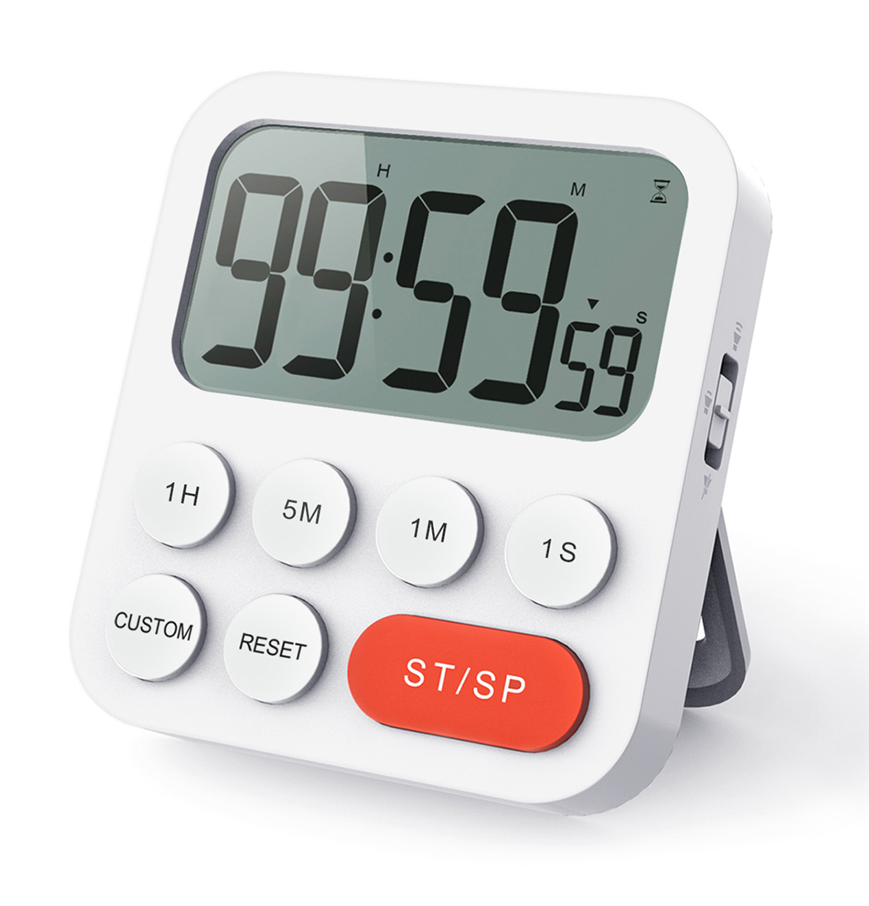 Countdown Timer Time-meter Magnetic Count Down & Count-up Digital